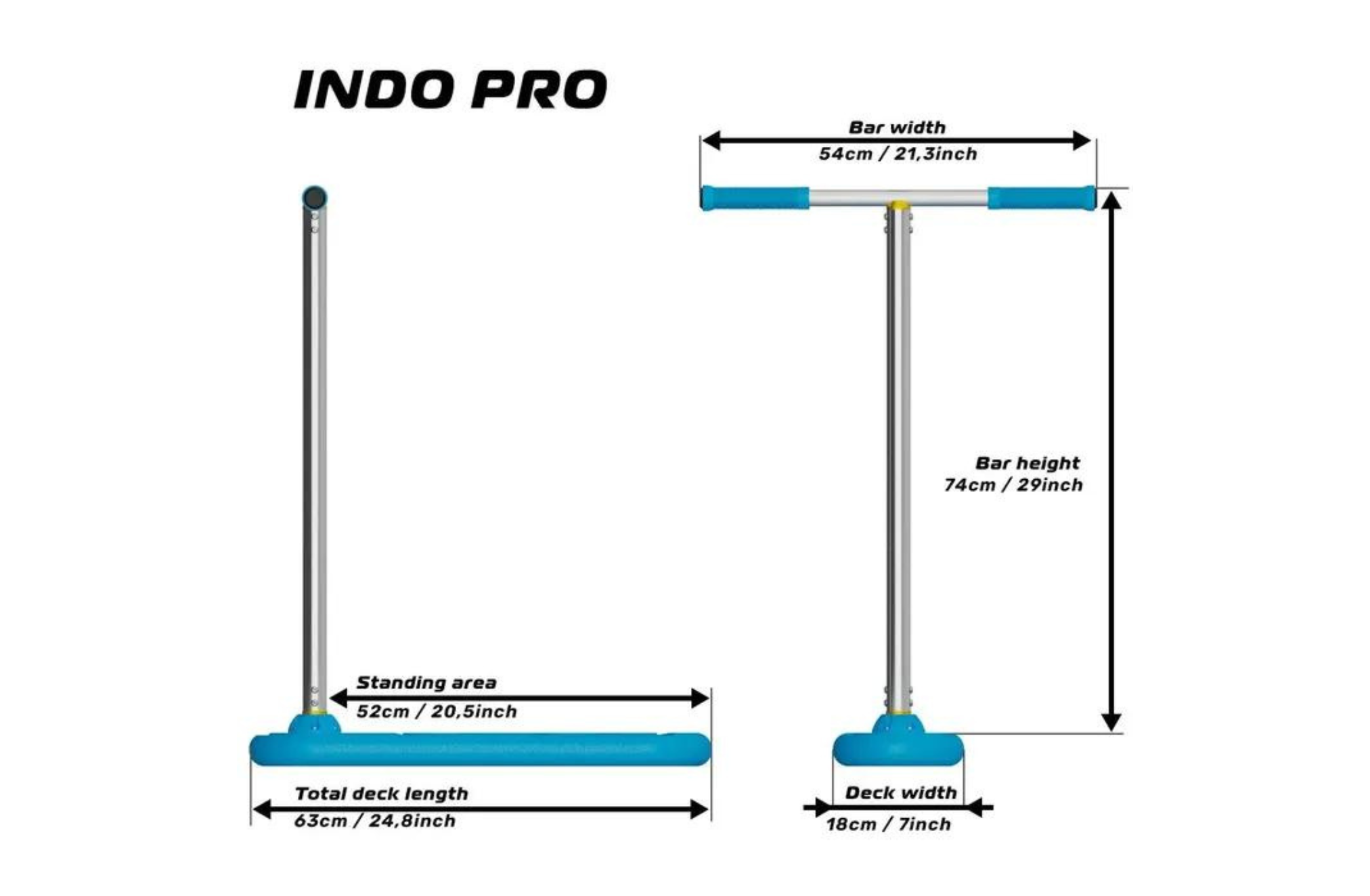 Indo Pro Trampolin Scooter 