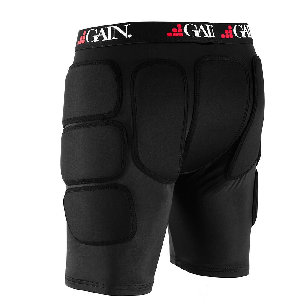 Gain The Sleeper Pro Hip/Bum Protectors Black – rear view