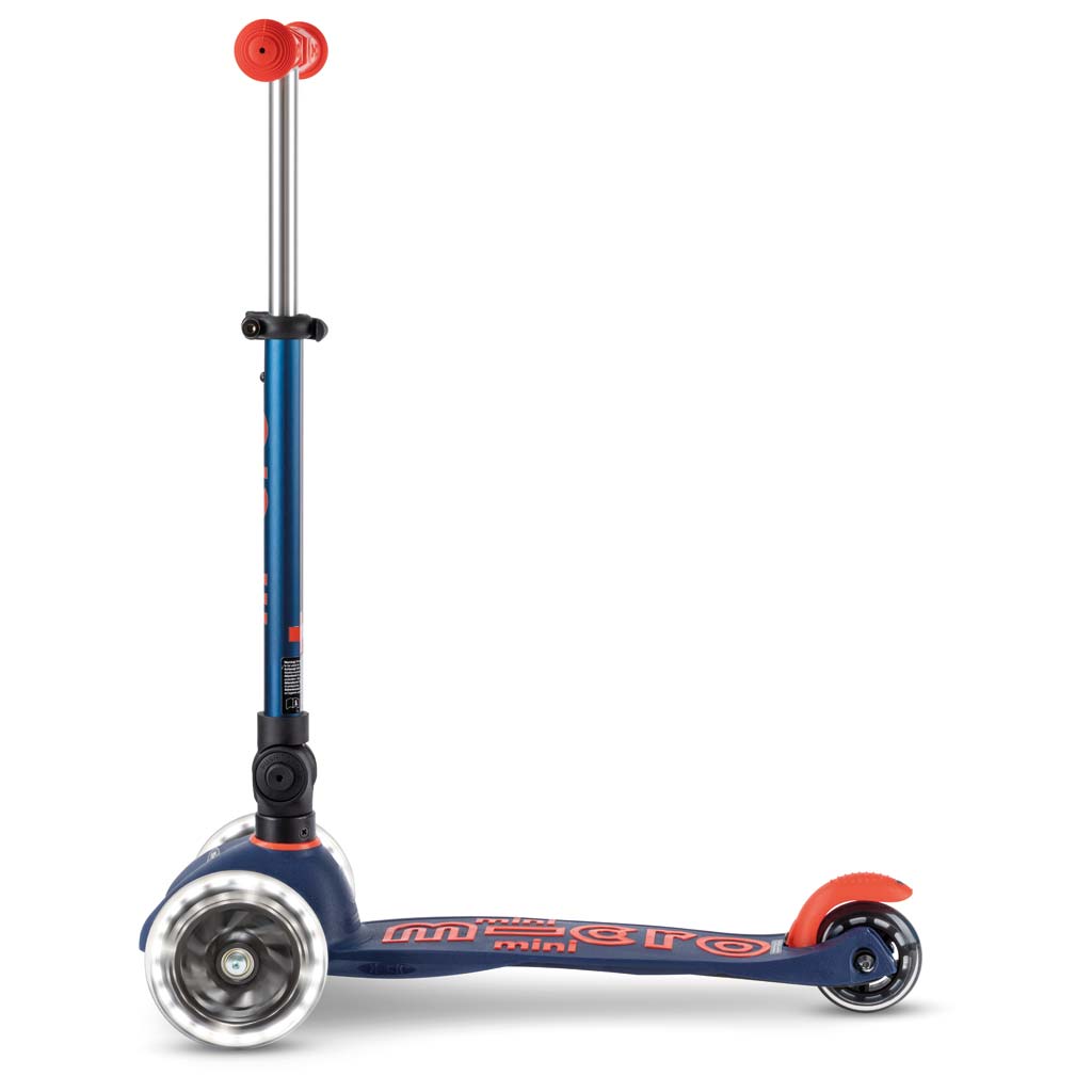 Mini Micro Deluxe Foldable LED Kinderroller 