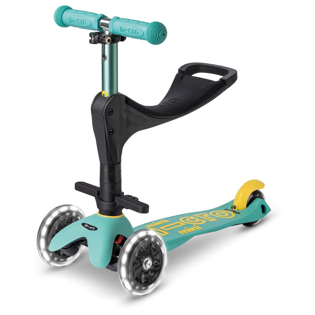 Micro Mini 3in1 ECO Deluxe LED Kids Scooter