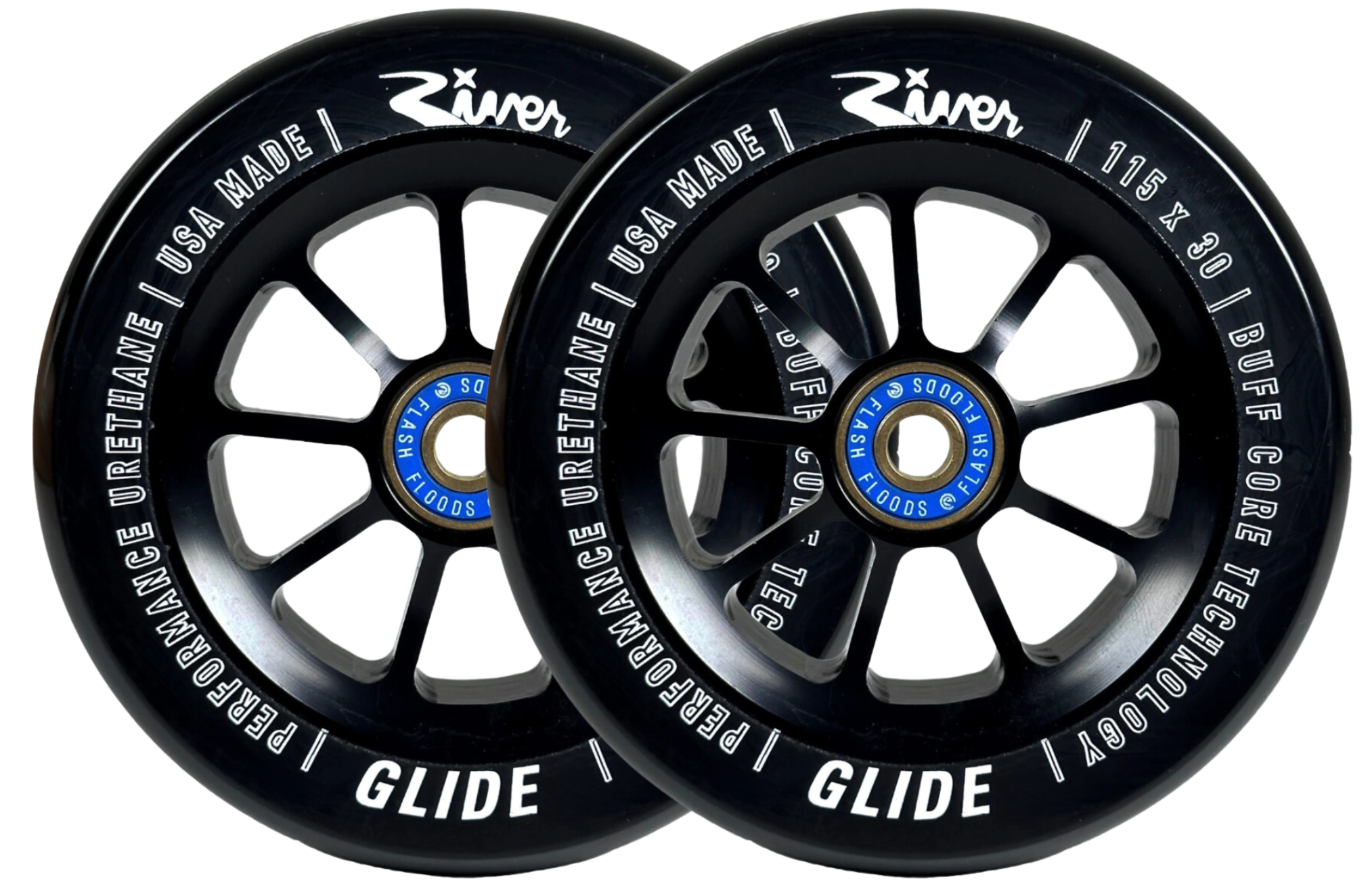 River 115 Glide Shadow Wheels River 115 Glide Shadow Wheels
