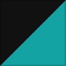 Black-Teal