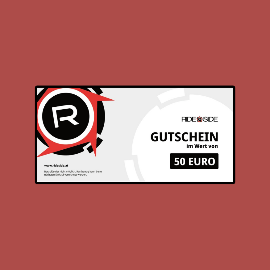 Rideside Gutscheine Kategorie Gutschein
