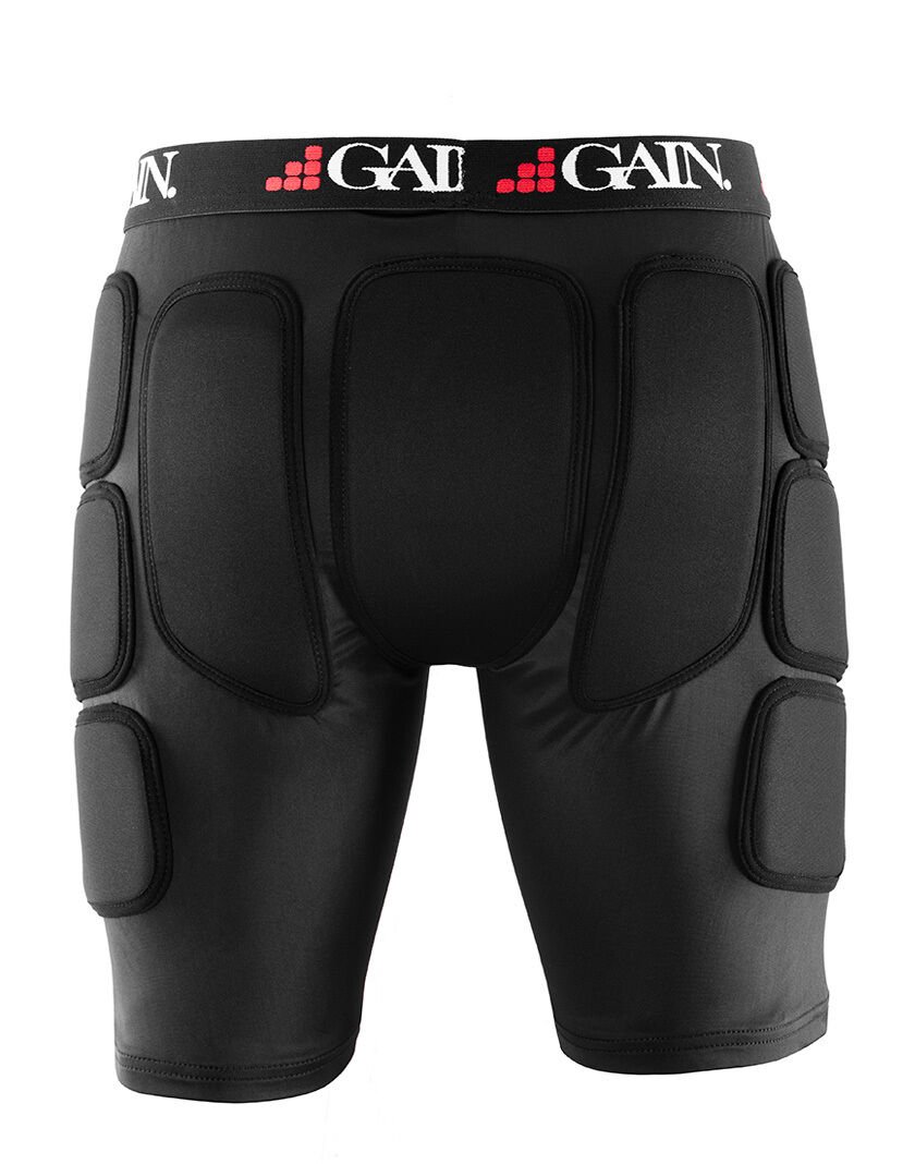 Gain The Sleeper Pro Hip/Bum Protectors Black – front view