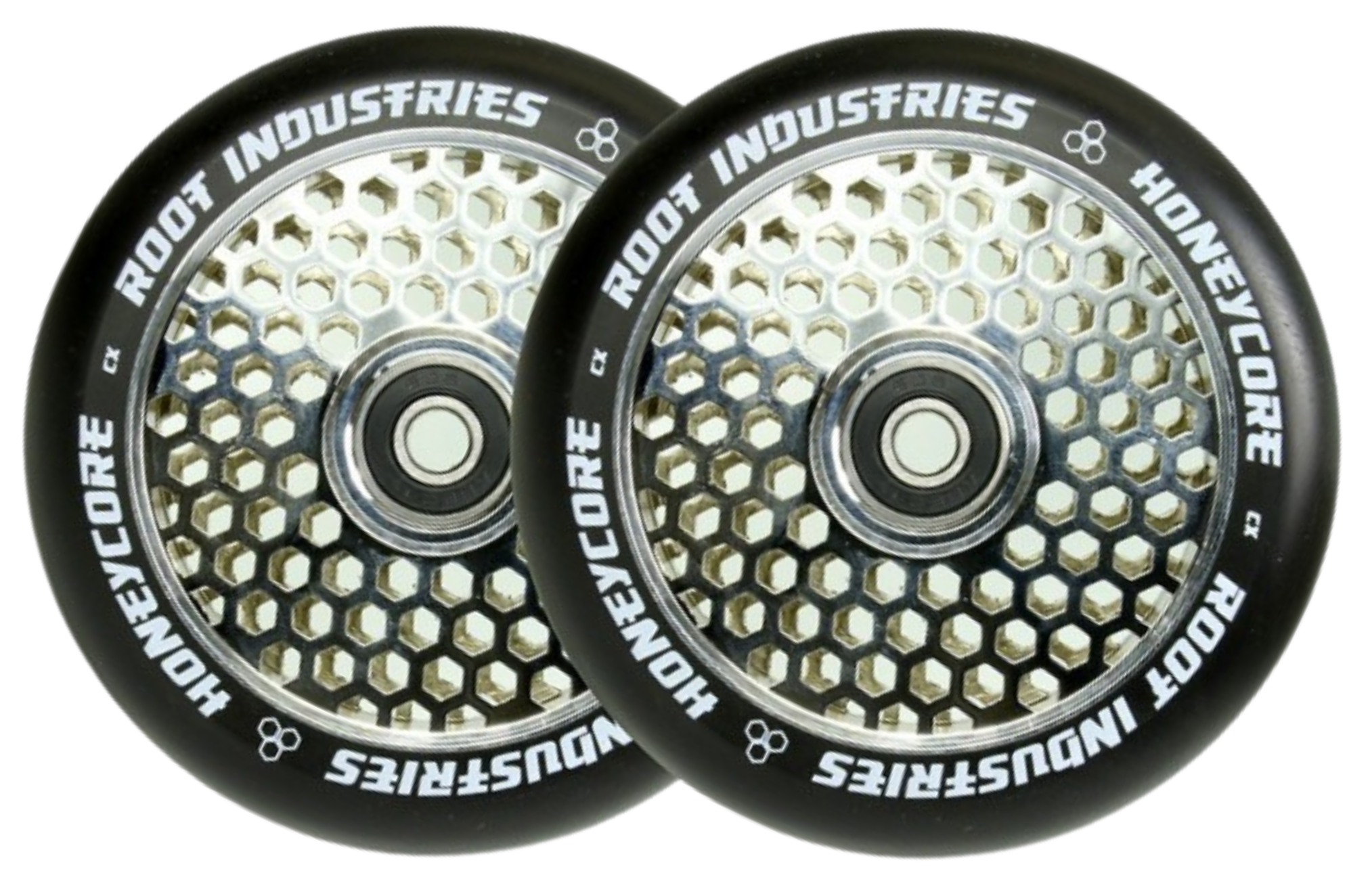 Root Industries HoneyCore Wheels 120mm Black PU Root Industries HoneyCore Wheels 120mm Black PU