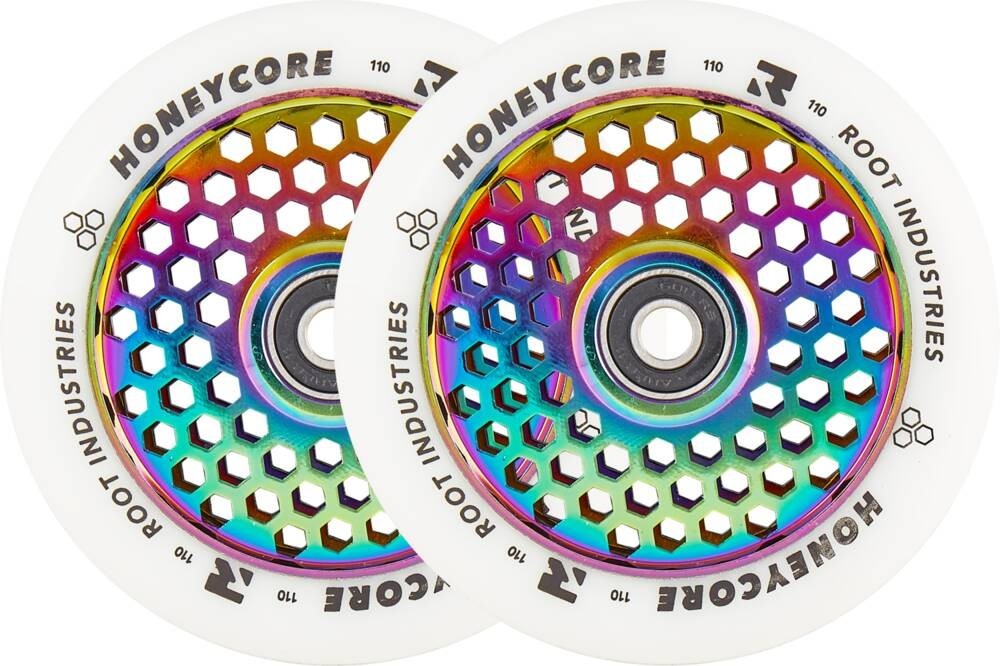 Root Honeycore Wheels White PU