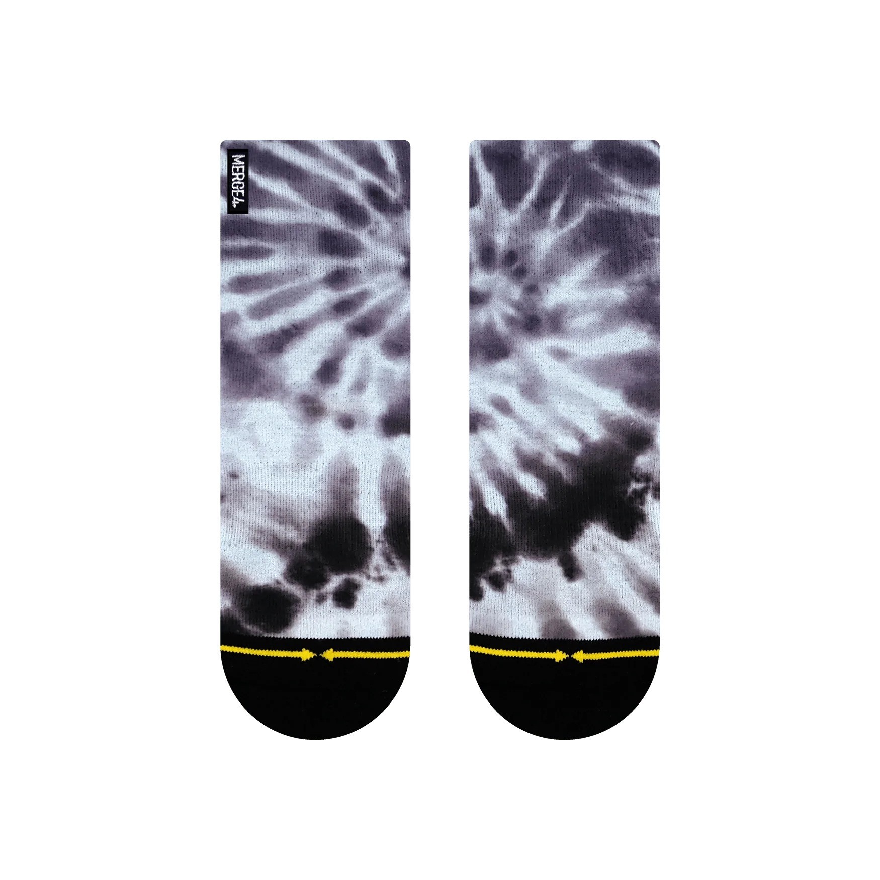 Merge4 Socks Grey Tie Dye Merge4 Socks Grey Tie Dye