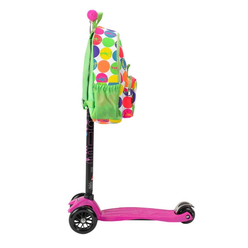 Micro Backpack Neon Dots