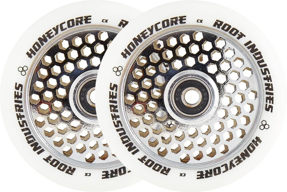 Root Industries HoneyCore Wheels 110mm White PU