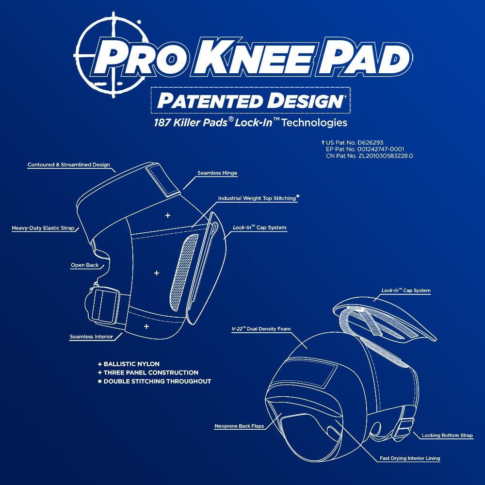 187 Knee Pads Pro Knee