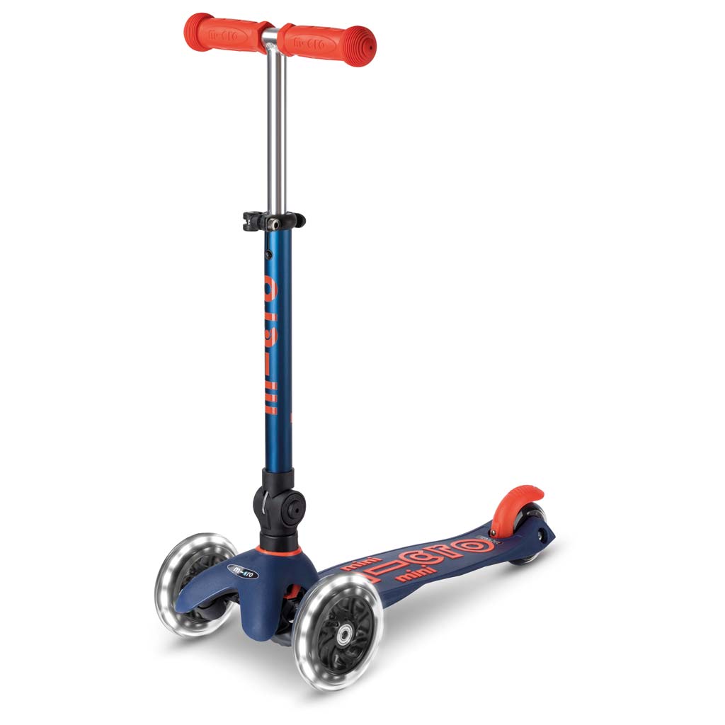 Mini Micro Deluxe Foldable LED Kinderroller 