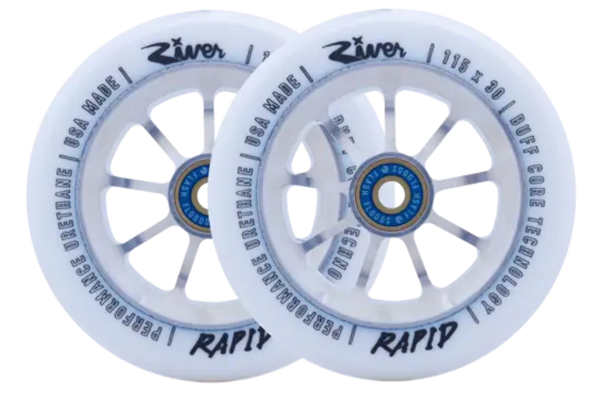 River Rapid Pro Scooter Wheels 115mm River Rapid Pro Scooter Wheels 115mm