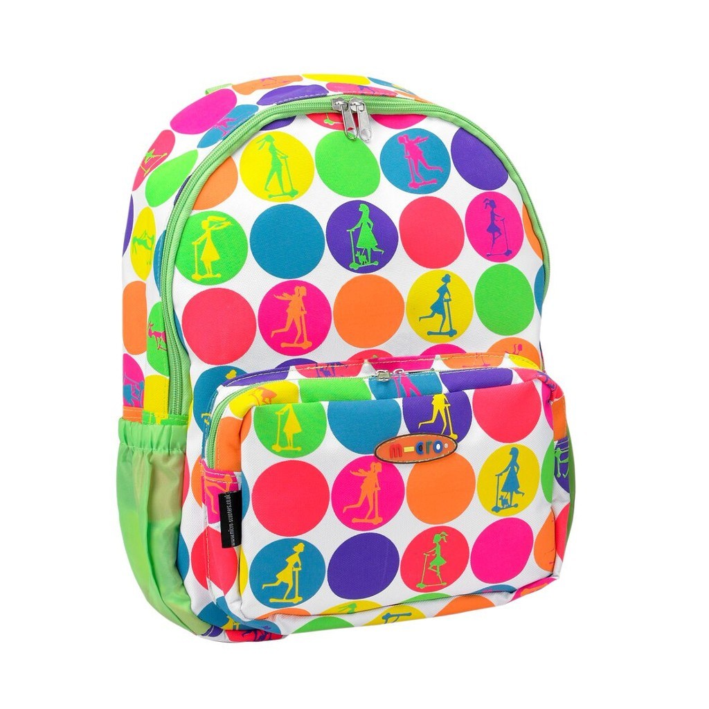 Micro Rucksack Neon Dots